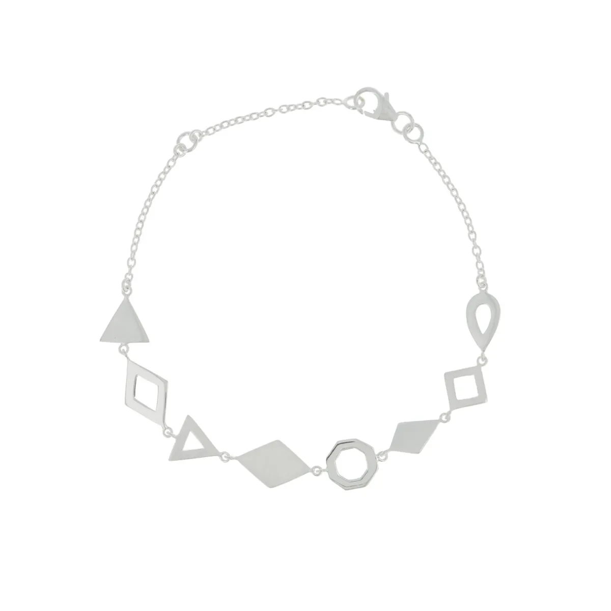 Tomfoolery Gemetric Multi Shape Bracelet Outlet