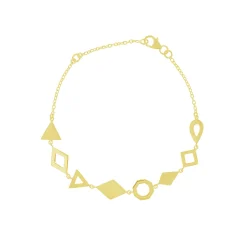 Tomfoolery Gemetric Multi Shape Bracelet Outlet