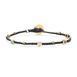 Tomfoolery Gemstone Bezel Charms Bracelet Sale