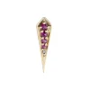 Tomfoolery Gemstone Long Point Rhombus Studs Clearance