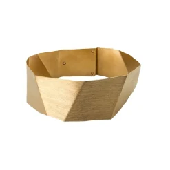 Tomfoolery Geometric Faceted Bangle Clearance