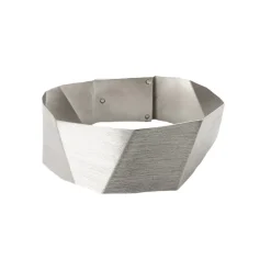 Tomfoolery Geometric Faceted Bangle Clearance
