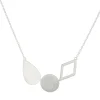 Tomfoolery Geometric Trio Shape Necklace Fashion