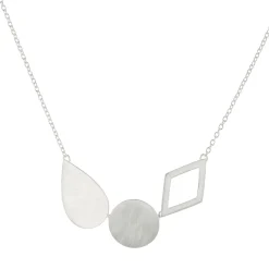 Tomfoolery Geometric Trio Shape Necklace Fashion
