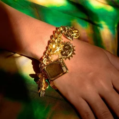 Tomfoolery Gilded Dreams Gold Charm Bracelet Sale