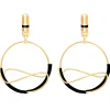 Tomfoolery Globe Wave Drop Earrings Clearance