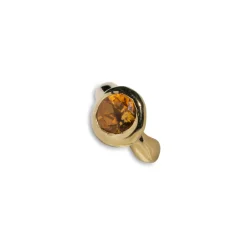Tomfoolery Gold & Citrine Oh Ear Cuff Outlet