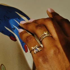 Tomfoolery Gold & Diamond Heart Ring Online