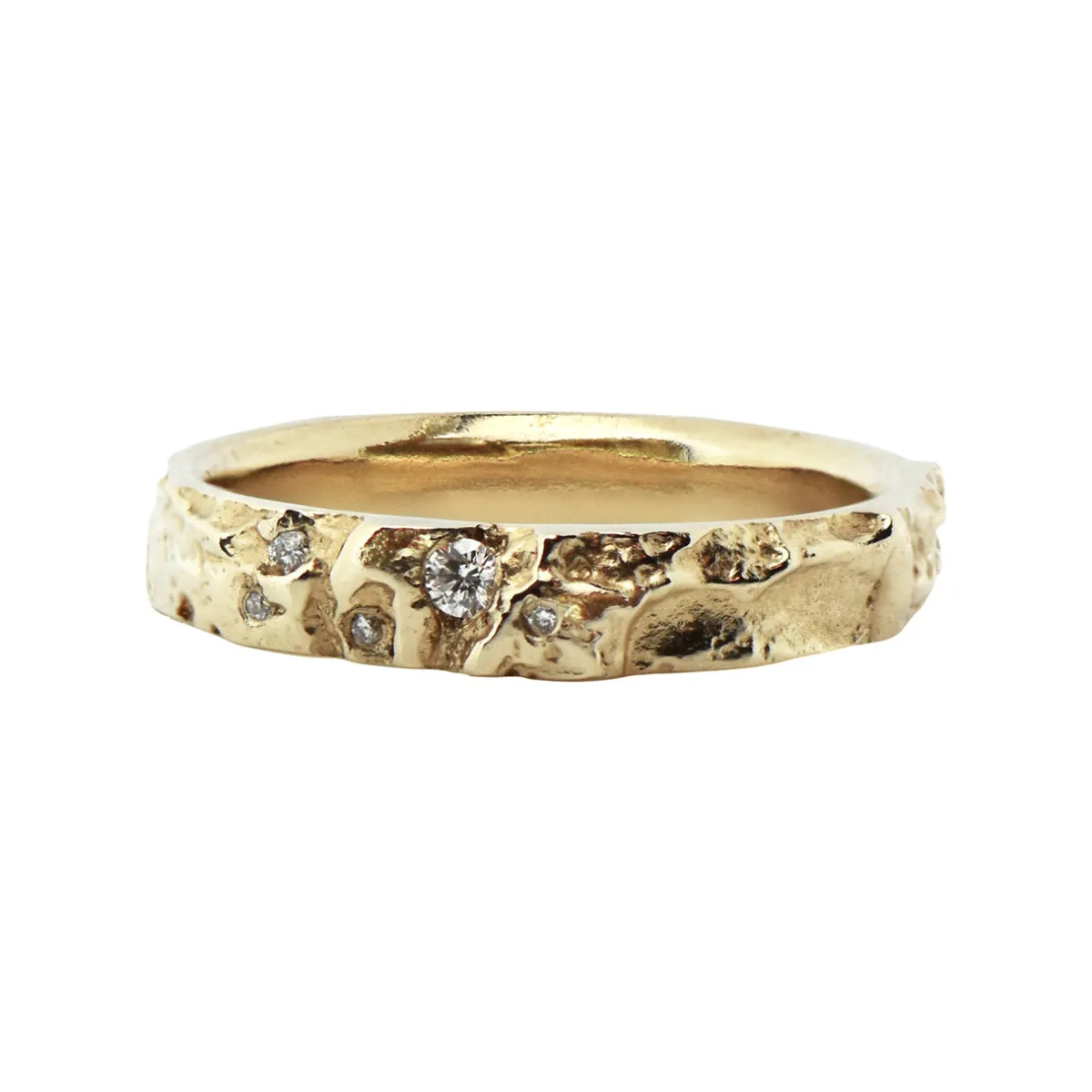 Tomfoolery Gold & Diamond Subtle Oak Band New
