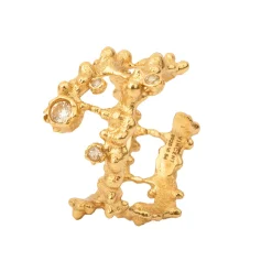 Tomfoolery Gold Adagio Spin Ring Outlet