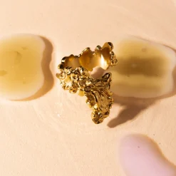 Tomfoolery Gold Archaic Shadow Ring Outlet