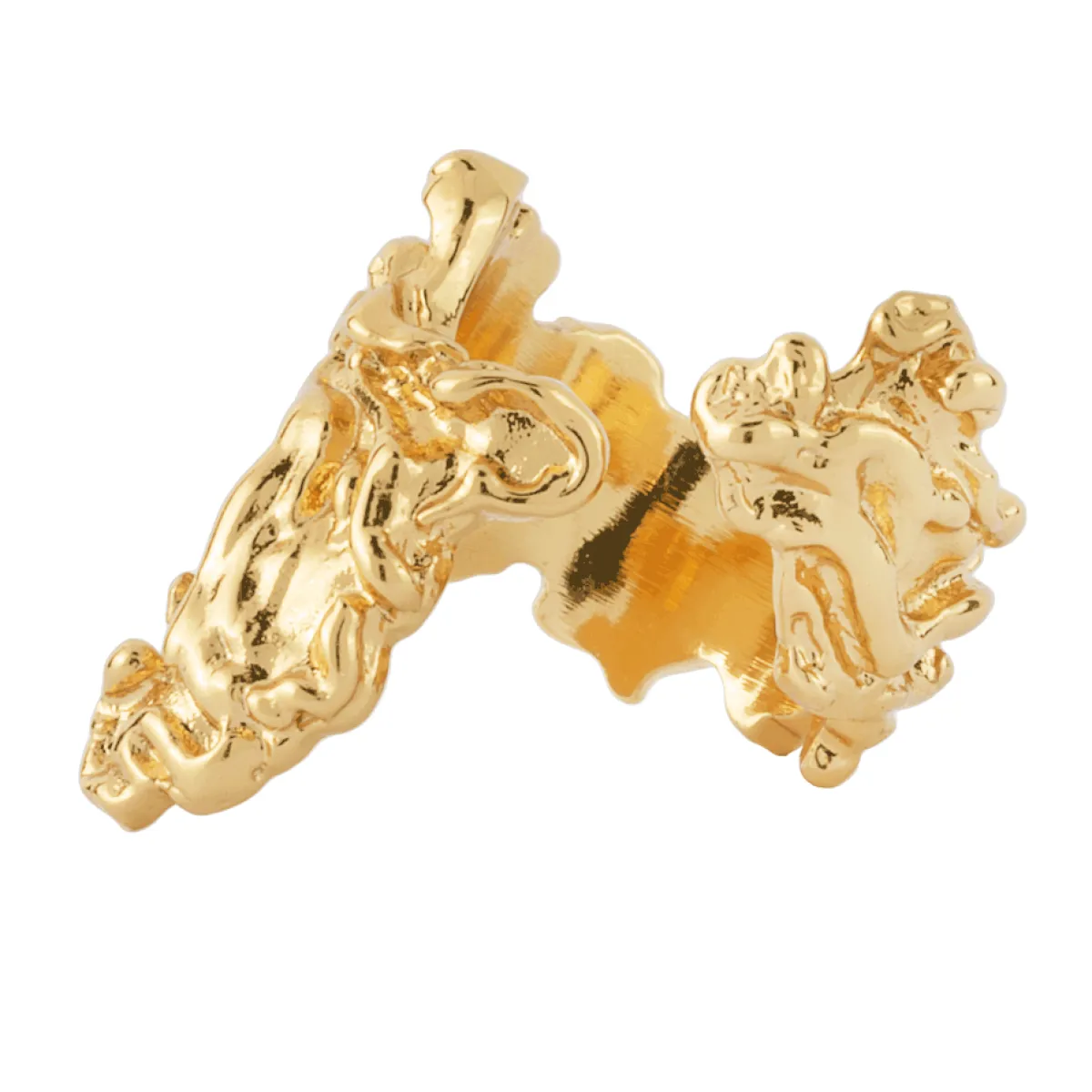 Tomfoolery Gold Archaic Shadow Ring Outlet