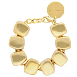 Tomfoolery Gold Big Organic Bracelet New