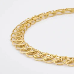 Tomfoolery Gold Carla Statement Necklace Clearance