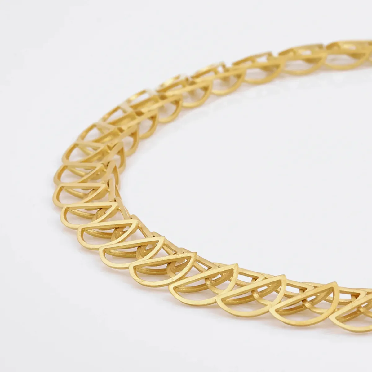 Tomfoolery Gold Carla Statement Necklace Clearance