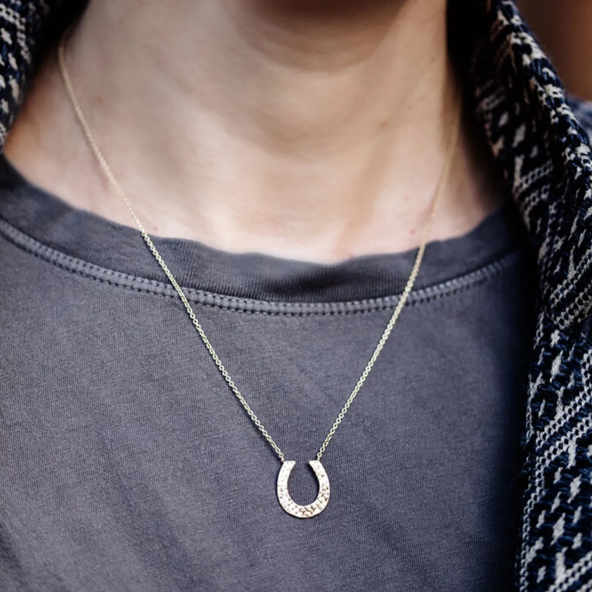 Tomfoolery Gold Catkin Good Luck Charm Necklace Online