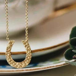 Tomfoolery Gold Catkin Good Luck Charm Necklace Online