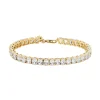 Tomfoolery Gold Classic Oval Tennis Bracelet Discount