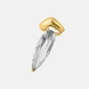 Tomfoolery Gold Clear Crystal Sharp Alien Ear Cuff Online