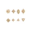 Tomfoolery Gold Dala Studs Online