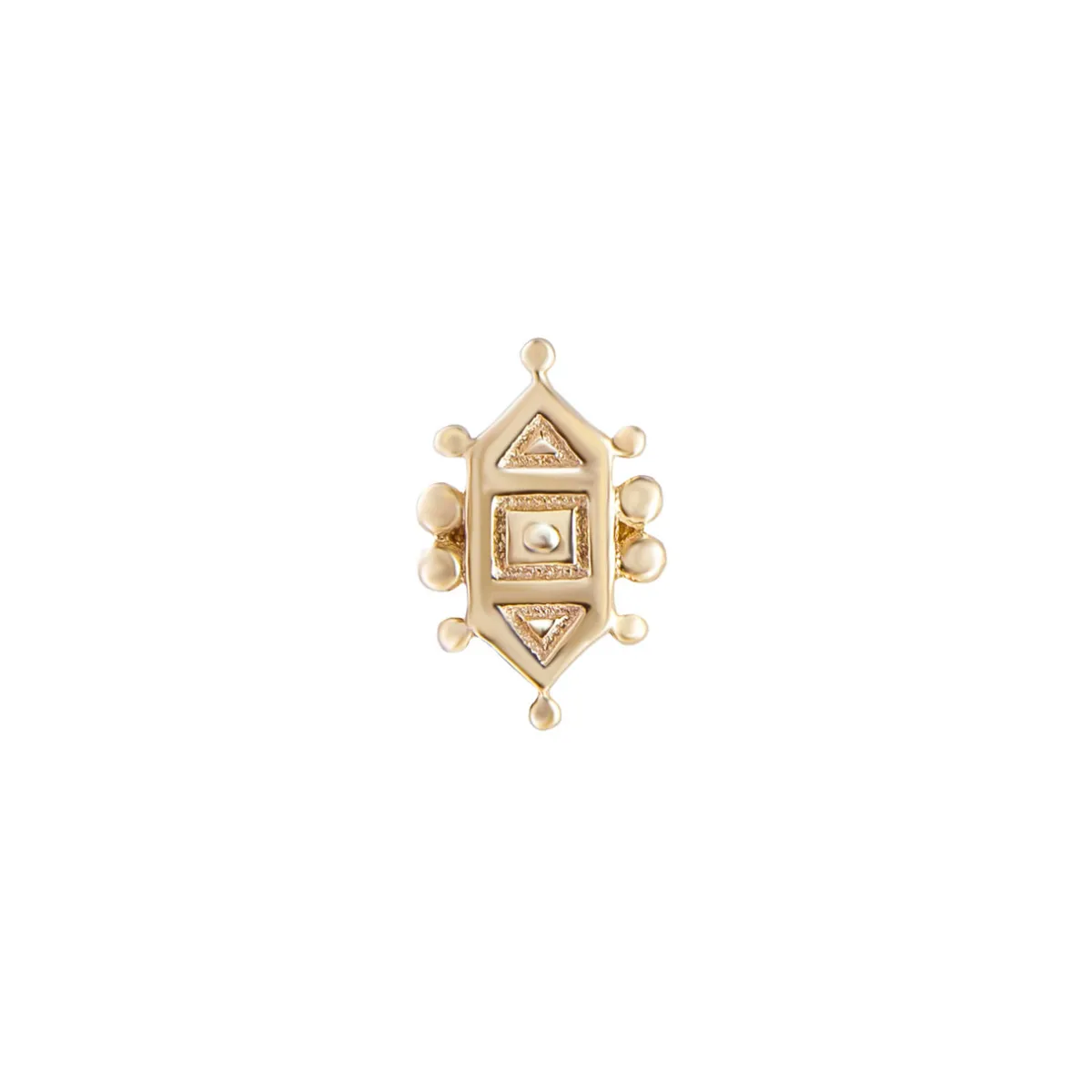 Tomfoolery Gold Dala Studs Online