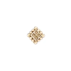 Tomfoolery Gold Dala Studs Online