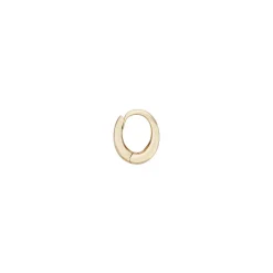 Tomfoolery Gold Dodu Oval Chunky Hoop Discount