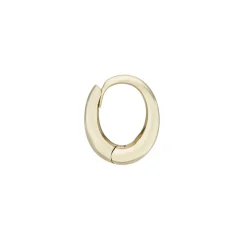 Tomfoolery Gold Dodu Oval Chunky Hoop Discount
