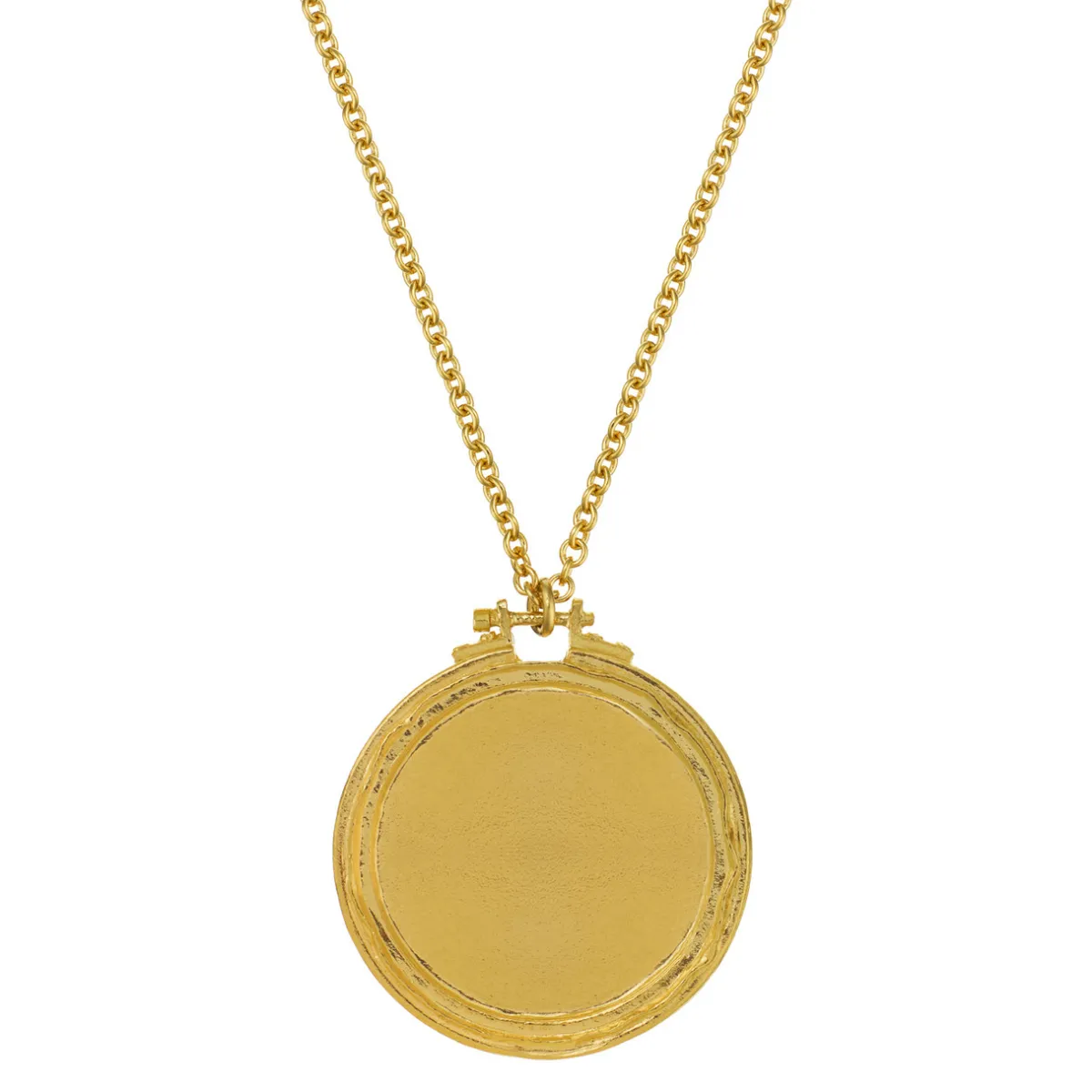 Tomfoolery Gold Embroidery Loop Necklace Discount