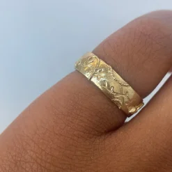 Tomfoolery Gold Evergreen Ring Fashion