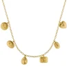 Tomfoolery Gold Gratitude for Nature Small Charm Necklace Online