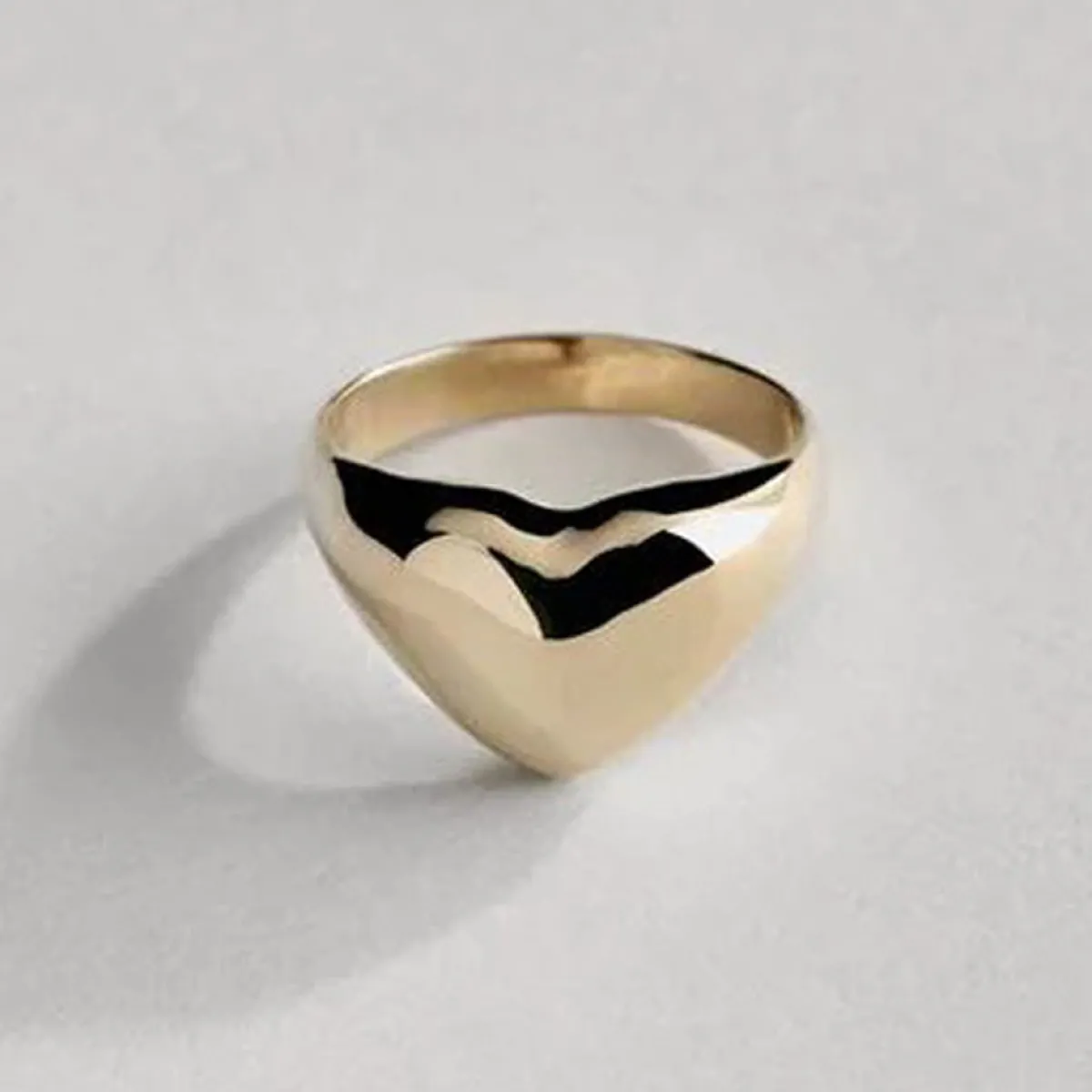 Tomfoolery Gold Heart Ring Sale