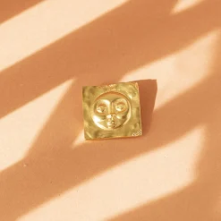 Tomfoolery Gold Hermit Brooch Sale
