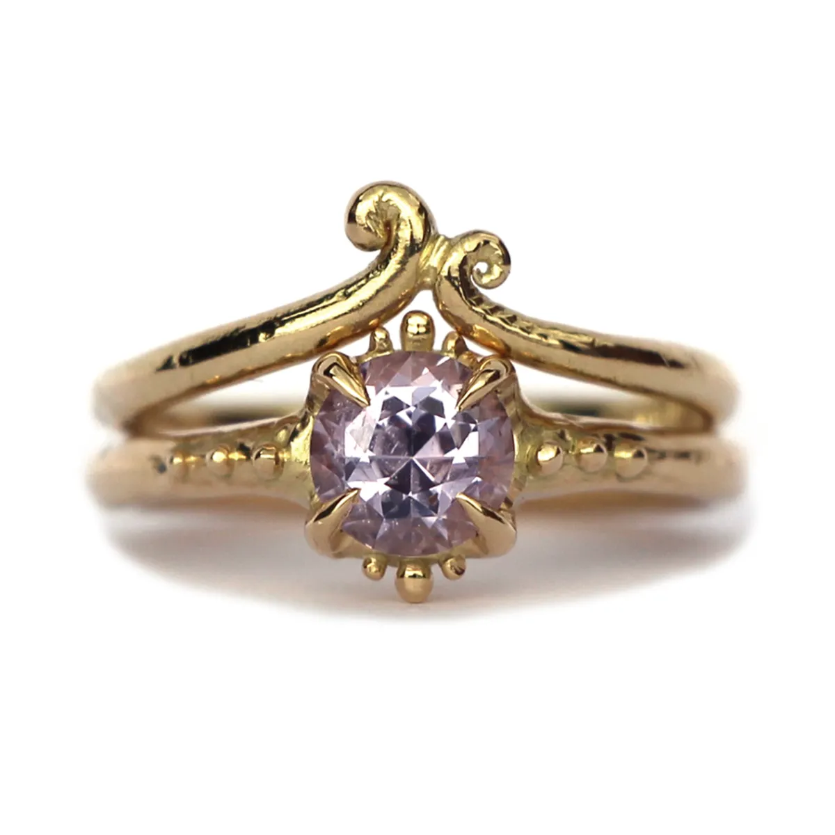 Tomfoolery Gold Kelp Wedding Band Outlet