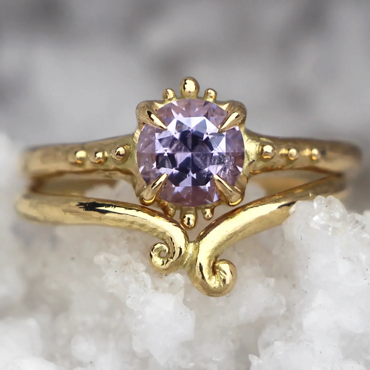 Tomfoolery Gold Kelp Wedding Band Outlet