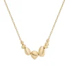 Tomfoolery Gold Pebble Balance Necklace Clearance