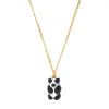 Tomfoolery Gold Plated Mini Panda Gummy Bear Pendant Outlet