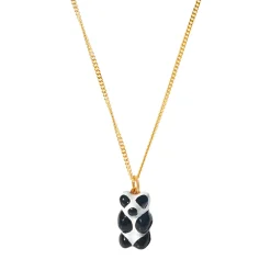 Tomfoolery Gold Plated Mini Panda Gummy Bear Pendant Outlet