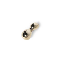 Tomfoolery Gold Sculptural Chamelle Stud Outlet