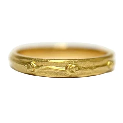 Tomfoolery Gold Small Knots Band Best