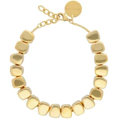 Tomfoolery Gold Small Organic Necklace Clearance