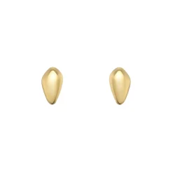 Tomfoolery Gold Small Pebble Studs Online