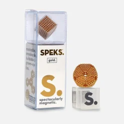 Tomfoolery Gold Speks Magnet Balls New