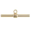 Tomfoolery Gold T Bar Charm Fashion