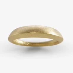 Tomfoolery Gold Tapered Signature Ring Fashion
