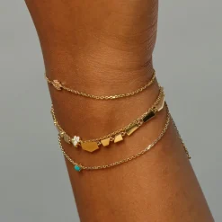 Tomfoolery Gold Tesserae Bracelet Discount