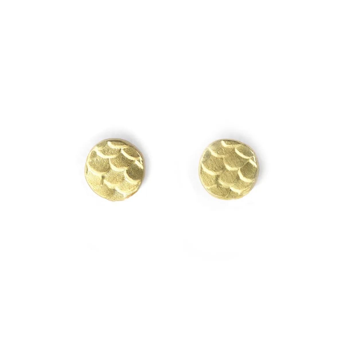 Tomfoolery Gold Tiny Catkin Studs Clearance