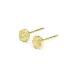 Tomfoolery Gold Tiny Catkin Studs Clearance