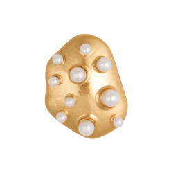 Tomfoolery Gold Venus Epitome Brooch Discount