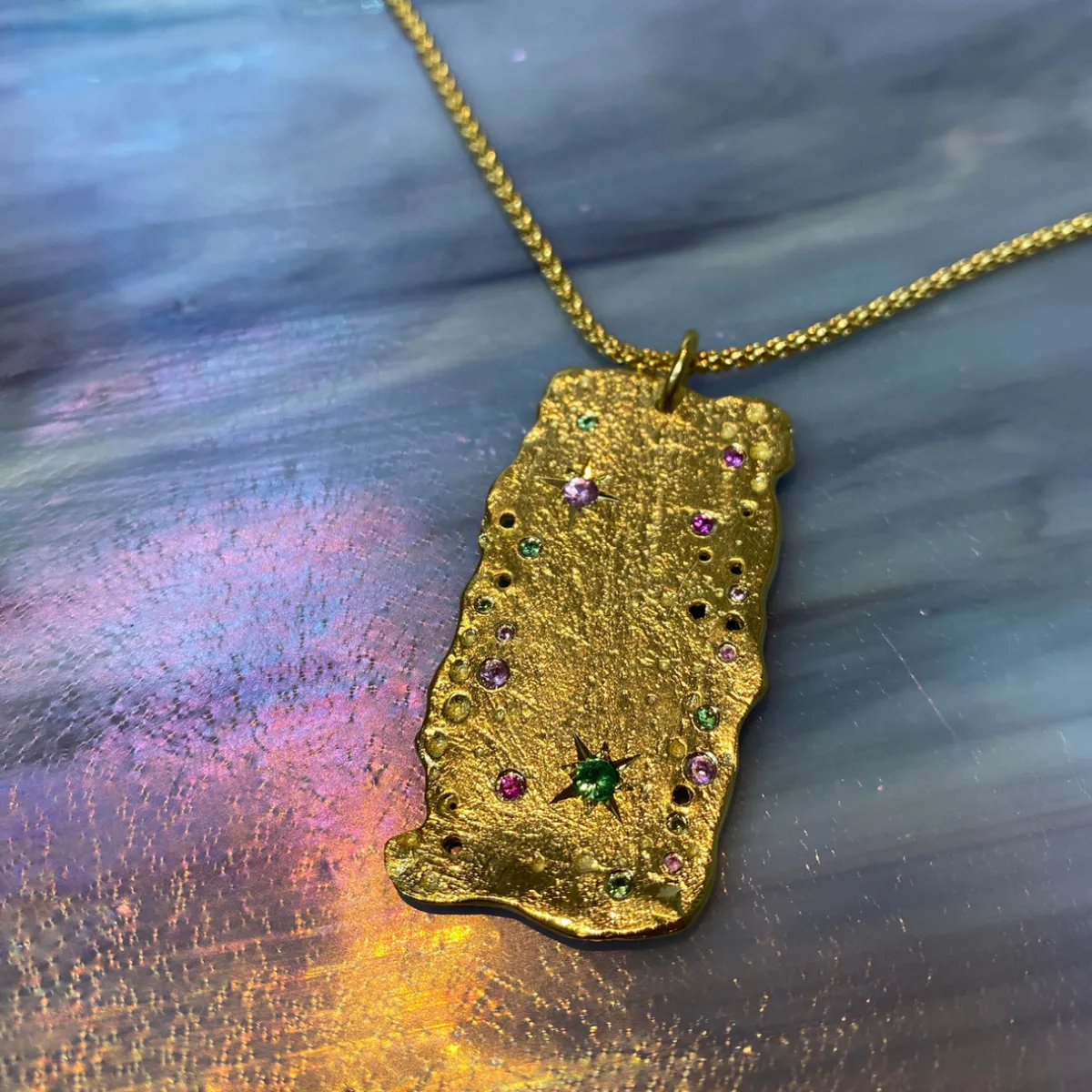 Tomfoolery Gold Via Lactea Pendant Outlet